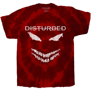 Tričko Disturbed - Scary Face (Dip-Dye)