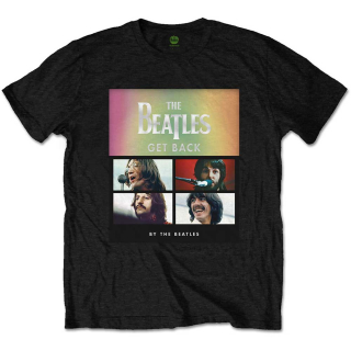 Tričko The Beatles - Album Faces Gradient