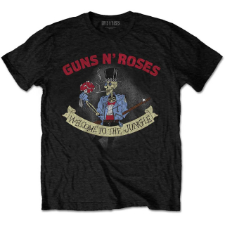 Tričko Guns N' Roses - Skeleton Vintage