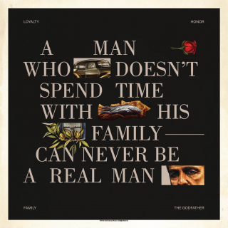 Plagát The Godfather - Real Man