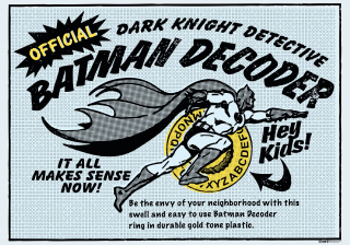 Plagát Batman Decoder