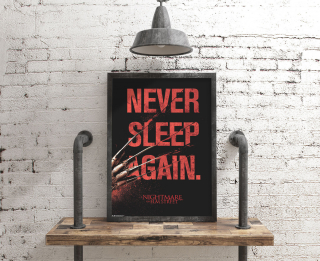 Plagát A Nightmare On Elm Street - Never Sleep Again