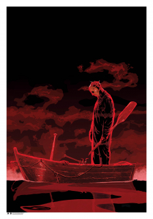 Plagát Friday The 13th - Jason Voorhees Red Lake