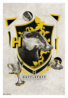 Plagát Harry Potter - Hufflepuff Poster 2