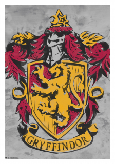 Plagát Harry Potter - Gryffindor Poster 3