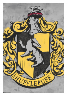 Plagát Harry Potter - Hufflepuff Poster 3
