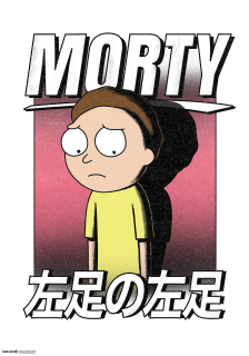Plagát Rick & Morty - Morty