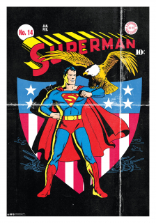 Plagát Superman - American Eagle