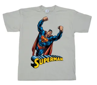 Tričko Superman - Flying (Khaki)