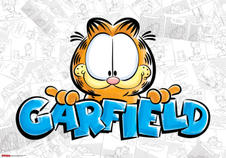 Plagát Garfield Scetched
