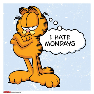 Plagát Garfield - I Hate Mondays