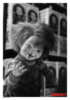 Plagát Chucky BW Photo