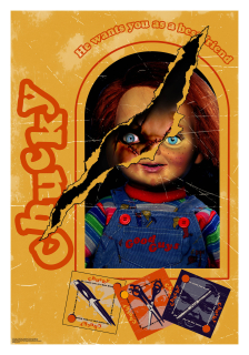 Plagát Chucky Doll Box