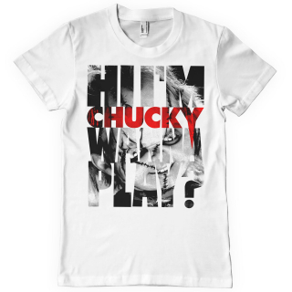 Tričko Chucky - Wanna Play Cutout