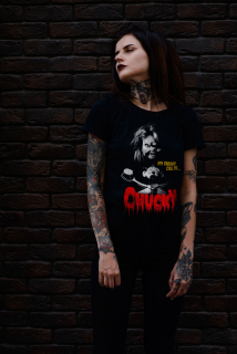 Dámske tričko Chucky - Call Me