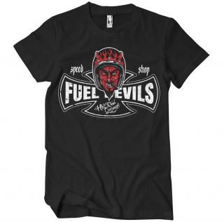 Tričko Fuel Devils - Smiling Devil Speed Shop