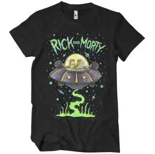 Tričko Rick and Morty - Spaceship