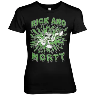 Dámske tričko Rick And Morty - Splash