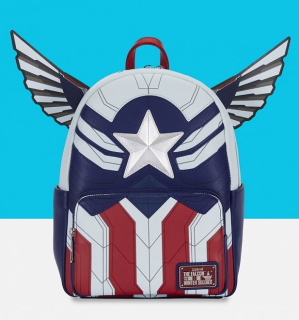 Mini batoh Loungefly - Marvel - Captain America - Cosplay