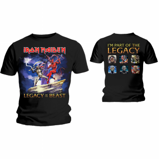 Tričko Iron Maiden - Legacy Beast Fight (Back Print)