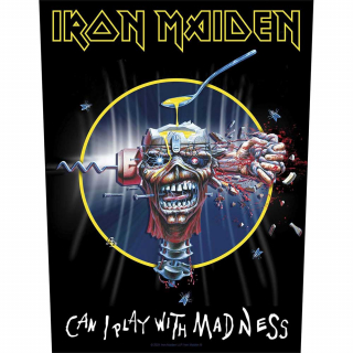 Veľká nášivka - Iron Maiden - Can I Play With Madness