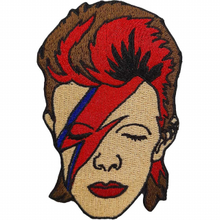 Malá nášivka David Bowie - Ziggy Face