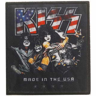 Malá nášivka Kiss - Made In The USA