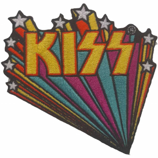 Malá nášivka Kiss - Star Banners