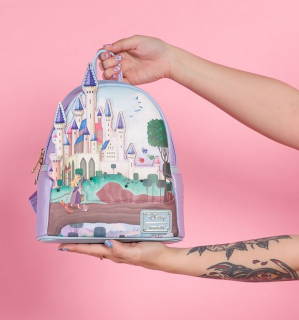 Mini batoh Loungefly - Disney - Sleeping Beauty - Castle