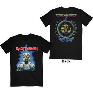 Tričko Iron Maiden - World Slavery Tour '84 - '85 (Back Print)