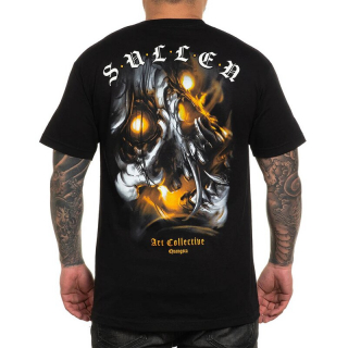 Pánske tričko Sullen - Fire Skull