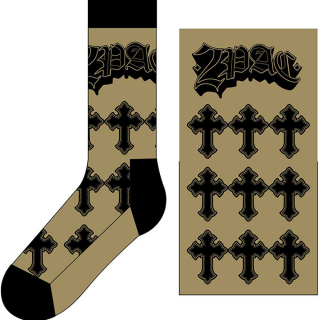 Ponožky Tupac - Crosses