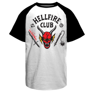 Baseball tričko Stranger Things - Hellfire Club
