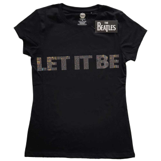 Dámske tričko The Beatles - Let It Be (Diamante)