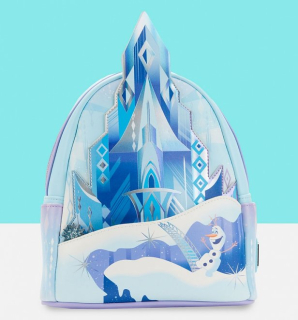 Mini batoh Loungefly - Disney - Frozen - Elsa Castle