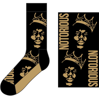 Ponožky Biggie Smalls - Gold Crown