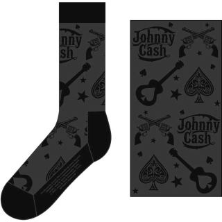 Ponožky Johnny Cash - Guitars 'n Guns