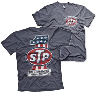 Tričko STP -  American No. 1 (modro-šedé)