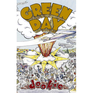 Textilný plagát Green Day - Dookie