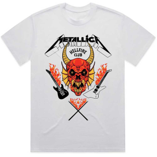 Tričko Metallica - Stranger Things Hellfire Club