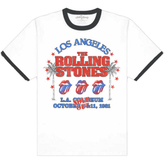 Ringer tričko The Rolling Stones - American LA Tour