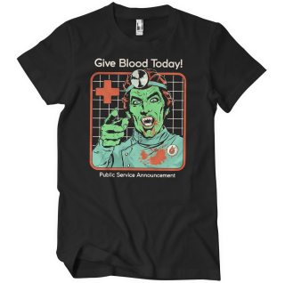 Tričko Steven Rhodes - Give Blood Today