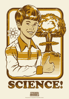 Plagát Steven Rhodes - Science!