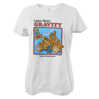 Dámske tričko Steven Rhodes - Learn About Gravity