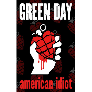 Textilný plagát Green Day - American Idiot