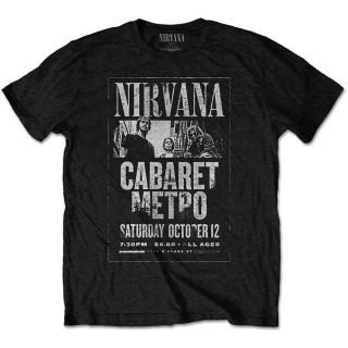 Tričko Nirvana - Cabaret Metro