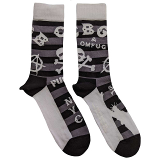 Ponožky CBGB - Logos Striped