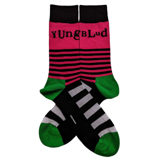 Ponožky Yungblud - Logo & Stripes