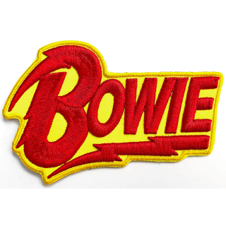 Malá nášivka David Bowie - Diamond Dogs 3D Logo
