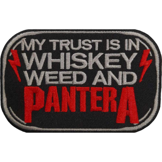 Malá nášivka Pantera - Whiskey